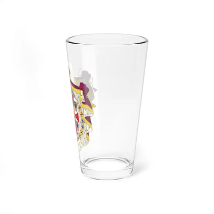 Coat of arms of the Duchy of Parma under Maria Luigia of Austria (Italy) (Coat of Arms) Pint Glass 16oz - Go Mug Yourself