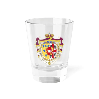 Coat of arms of the Duchy of Parma under Maria Luigia of Austria (Italy) (Coat of Arms) Shot Glass 1.5oz 1.5oz - Go Mug Yourself