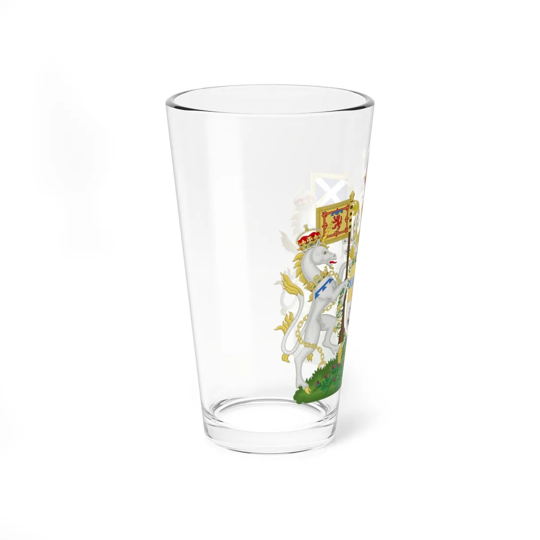 Coat of Arms of the Duke of Rothesay (United Kingdom) (Coat of Arms) Pint Glass 16oz - Go Mug Yourself