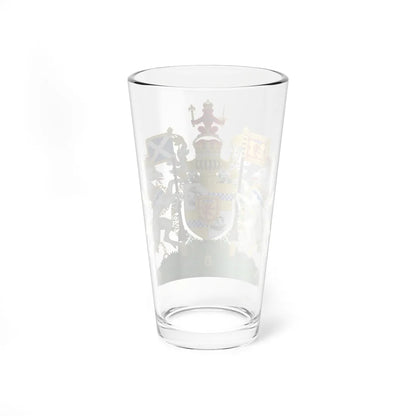 Coat of Arms of the Duke of Rothesay (United Kingdom) (Coat of Arms) Pint Glass 16oz - Go Mug Yourself