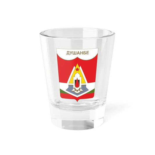 Coat of arms of the Dushanbe (Tajikistan) (Coat of Arms) Shot Glass 1.5oz 1.5oz - Go Mug Yourself