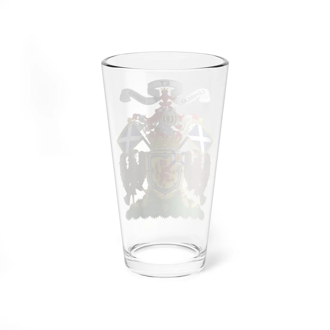 Coat of Arms of the Earl of Lauderdale (Canada) (Coat of Arms) Pint Glass 16oz - Go Mug Yourself