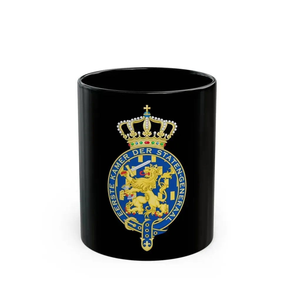 Coat of arms of the Eerste Kamer - Black Coffee Mug 11oz - Go Mug Yourself