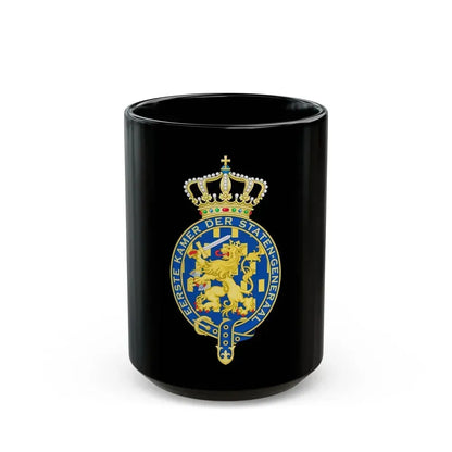 Coat of arms of the Eerste Kamer - Black Coffee Mug 15oz - Go Mug Yourself