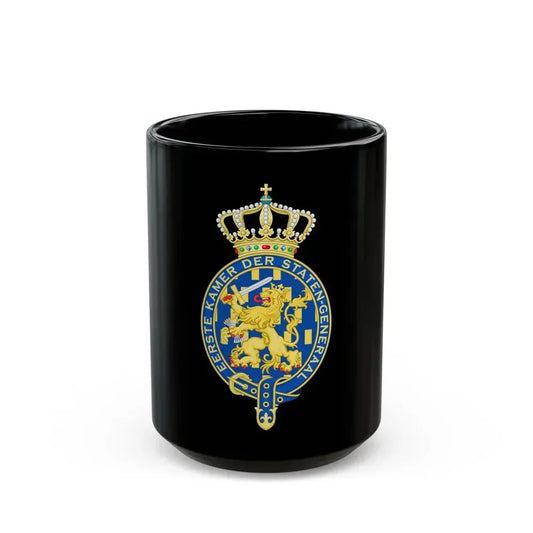 Coat of arms of the Eerste Kamer - Black Coffee Mug 15oz - Go Mug Yourself