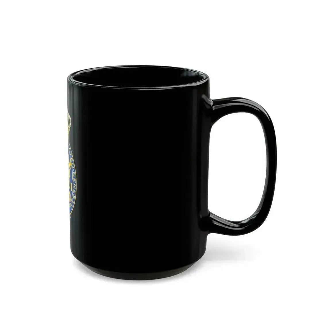 Coat of arms of the Eerste Kamer - Black Coffee Mug - Go Mug Yourself
