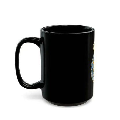 Coat of arms of the Eerste Kamer - Black Coffee Mug - Go Mug Yourself