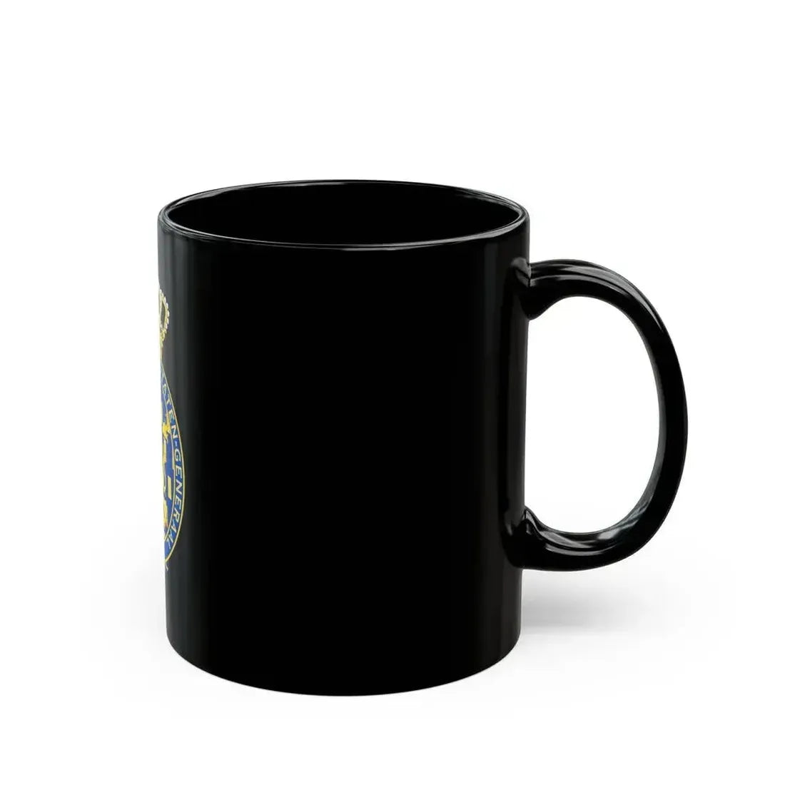 Coat of arms of the Eerste Kamer - Black Coffee Mug - Go Mug Yourself