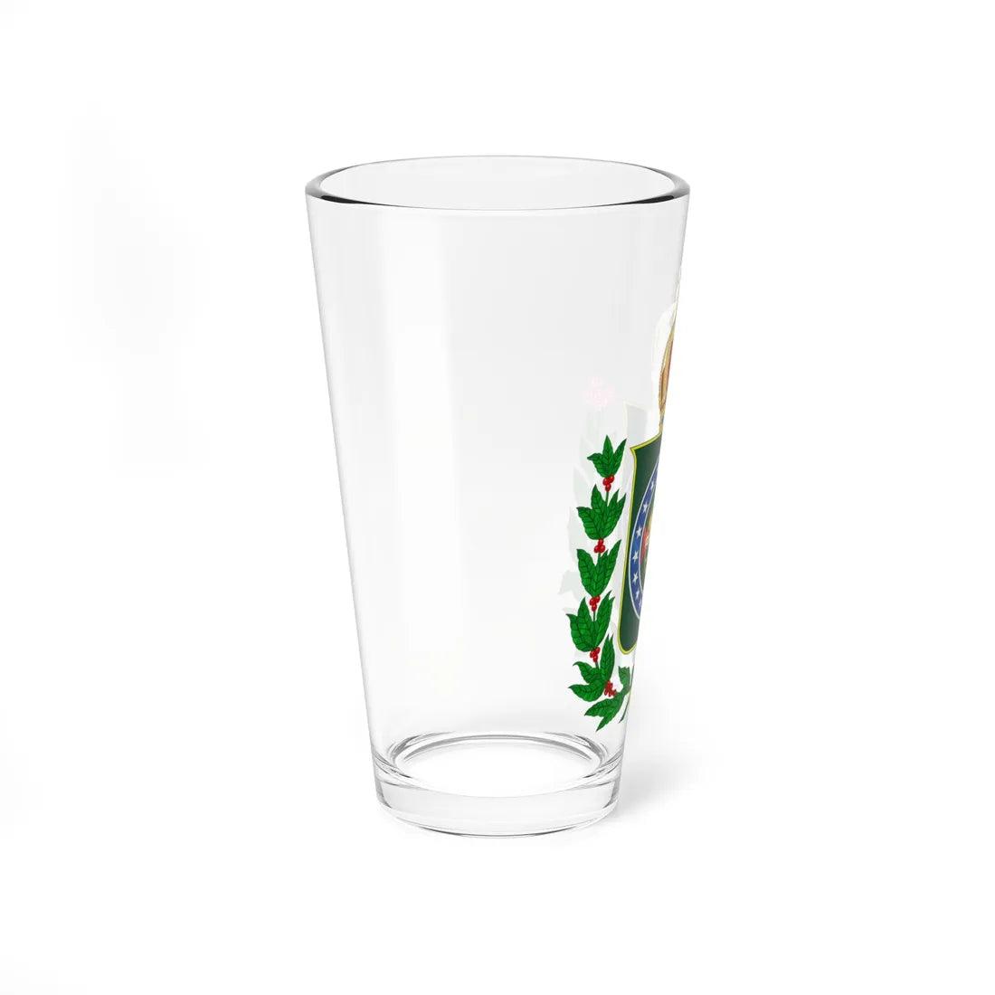 Coat of arms of the Empire of Brazil 1822-1853 (Brazil) (Coat of Arms) Pint Glass 16oz - Go Mug Yourself