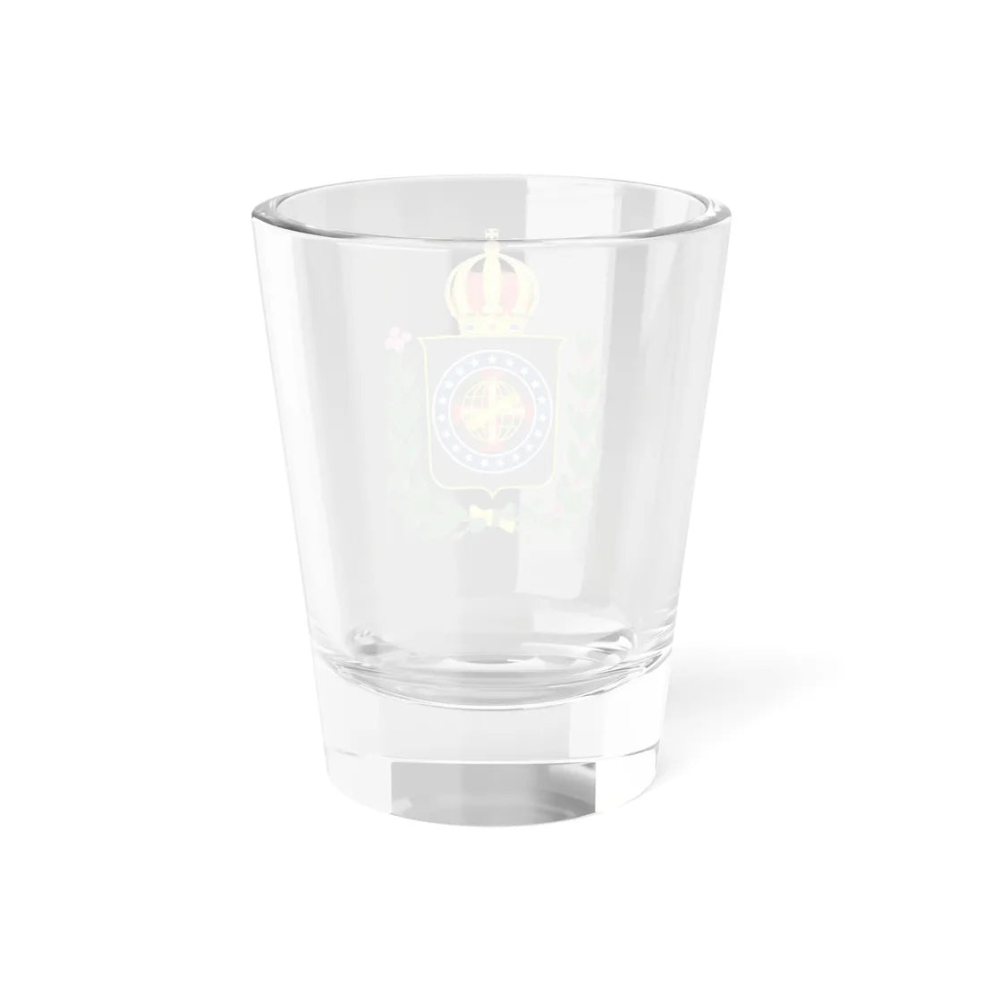 Coat of arms of the Empire of Brazil 1822-1853 (Brazil) (Coat of Arms) Shot Glass 1.5oz - Go Mug Yourself