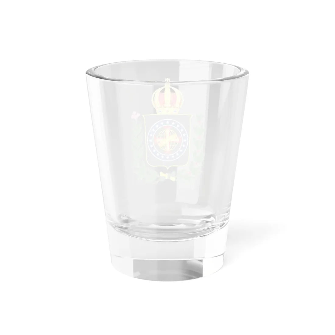 Coat of Arms of the Empire of Brazil 1853-1889 (Brazil) (Coat of Arms) Shot Glass 1.5oz - Go Mug Yourself