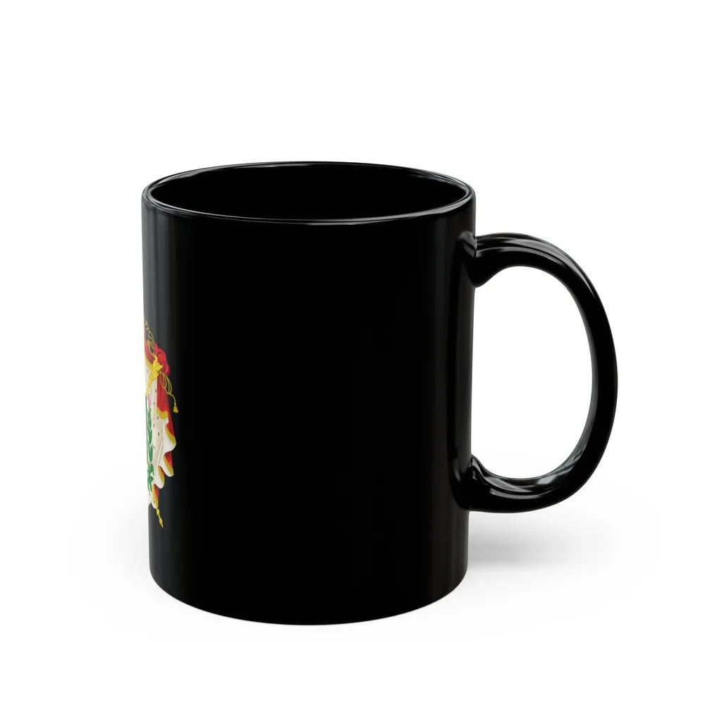 Coat of arms of the Empire of Brazil - Black Coffee Mug-Go Mug Yourself