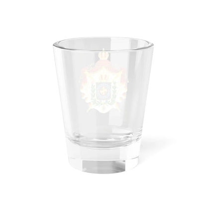 Coat of arms of the Empire of Brazil (Brazil) (Coat of Arms) Shot Glass 1.5oz - Go Mug Yourself