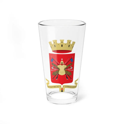 Coat of arms of the Esercito Italiano (Italy) (Coat of Arms) Pint Glass 16oz 16oz - Go Mug Yourself