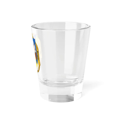 Coat of arms of the Falkland Islands 1925-1948 (United Kingdom) (Coat of Arms) Shot Glass 1.5oz - Go Mug Yourself