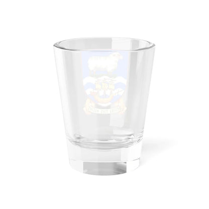 Coat of arms of the Falkland Islands (United Kingdom) (Coat of Arms) Shot Glass 1.5oz - Go Mug Yourself