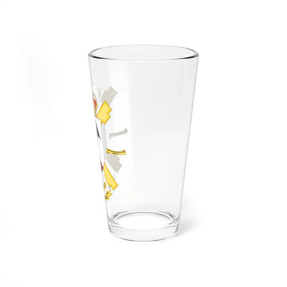 Coat of Arms of the FAMET Headquarters Battalion (Spain) (Coat of Arms) Pint Glass 16oz - Go Mug Yourself