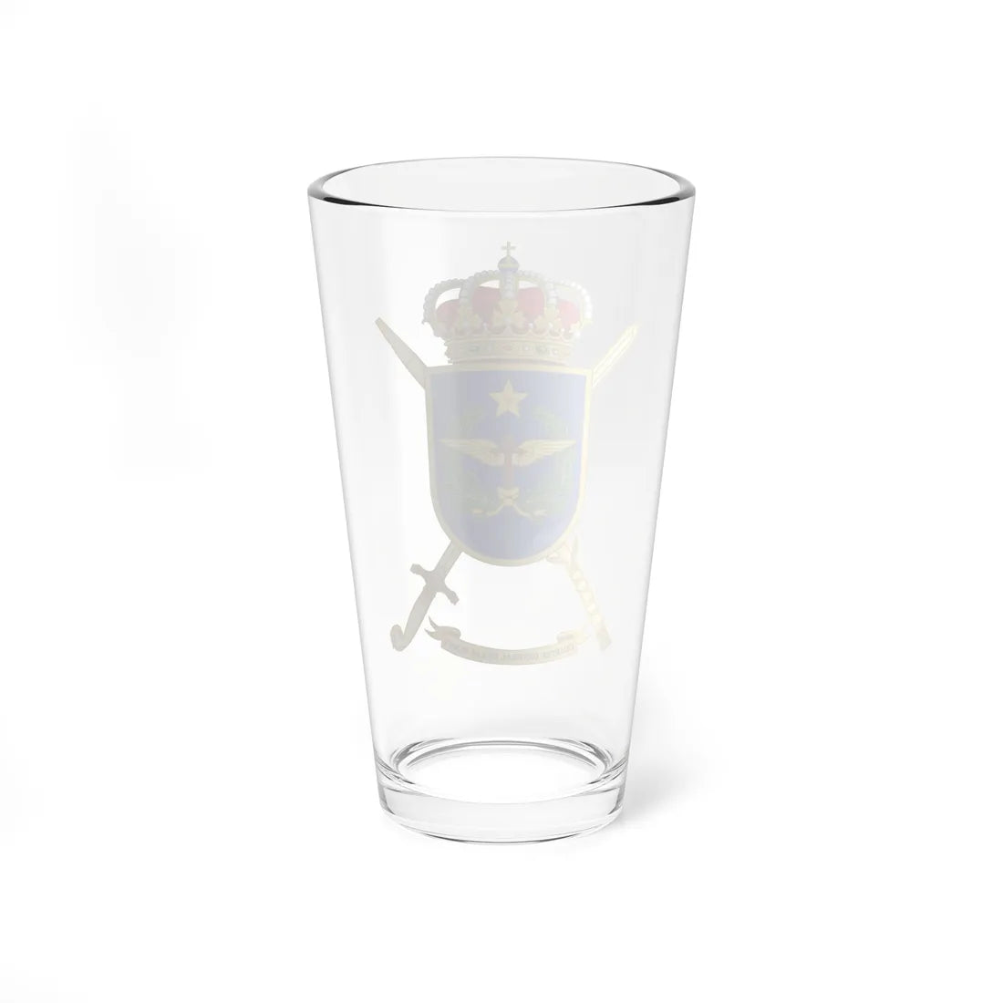 Coat of Arms of the FAMET Headquarters (Spain) (Coat of Arms) Pint Glass 16oz - Go Mug Yourself
