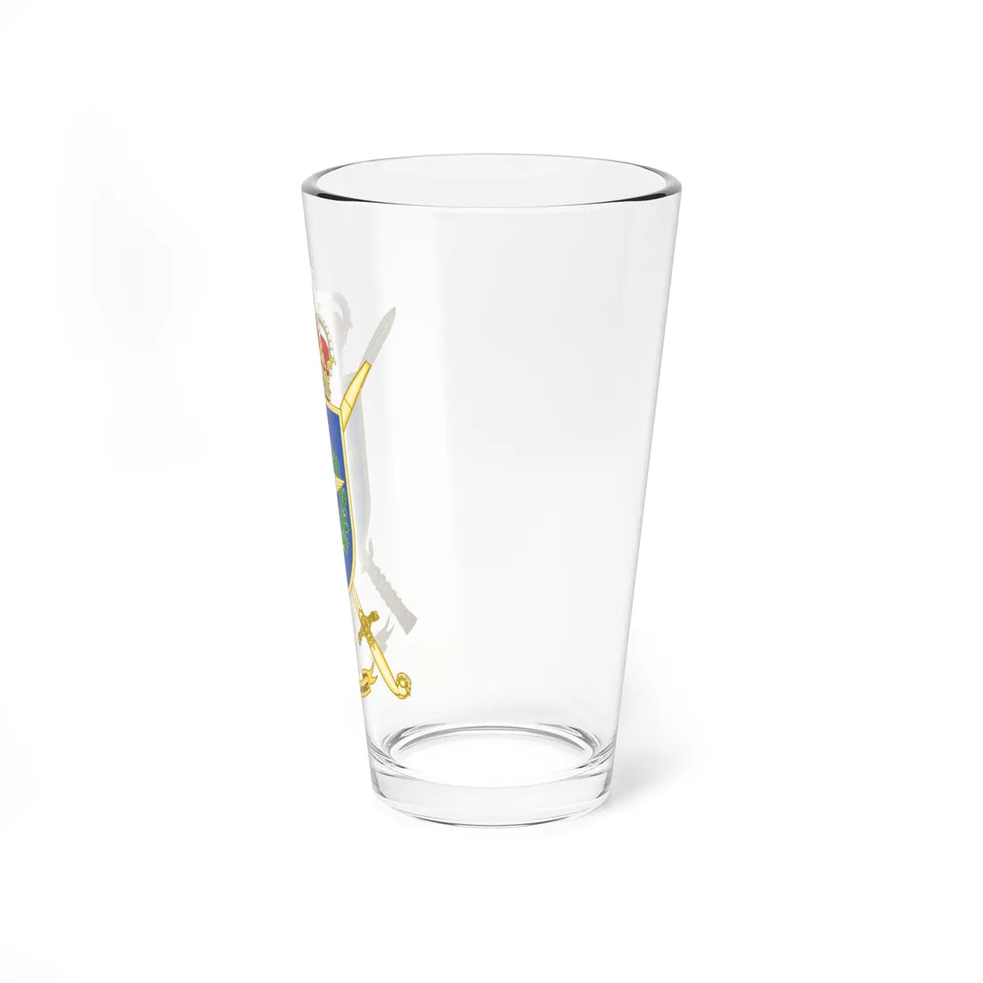 Coat of Arms of the FAMET Headquarters (Spain) (Coat of Arms) Pint Glass 16oz - Go Mug Yourself