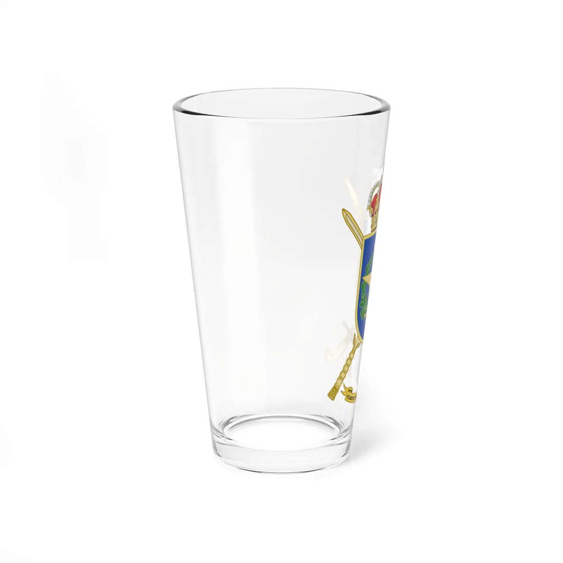 Coat of Arms of the FAMET Headquarters (Spain) (Coat of Arms) Pint Glass 16oz - Go Mug Yourself