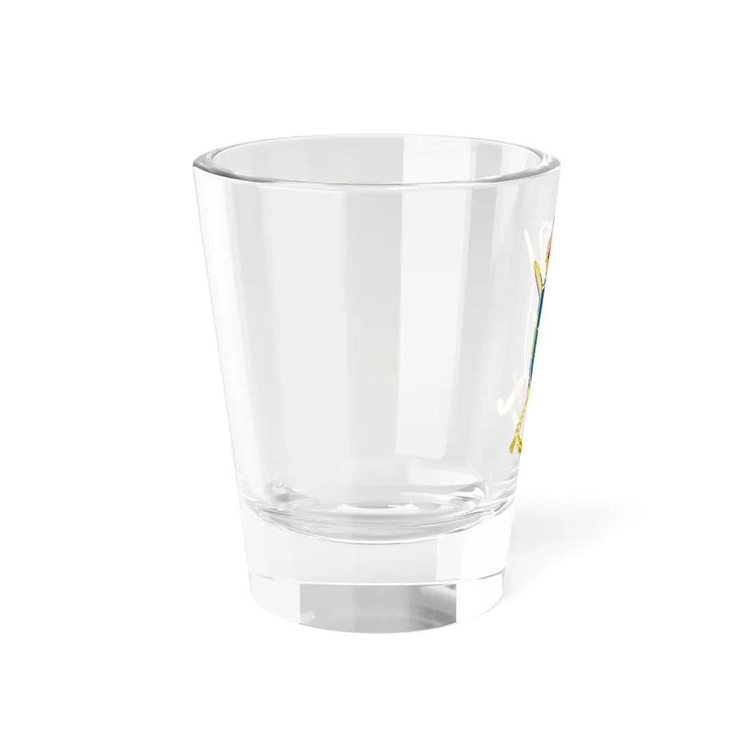 Coat of Arms of the FAMET Headquarters (Spain) (Coat of Arms) Shot Glass 1.5oz - Go Mug Yourself