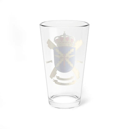 Coat of Arms of the FAMET (Spain) (Coat of Arms) Pint Glass 16oz - Go Mug Yourself