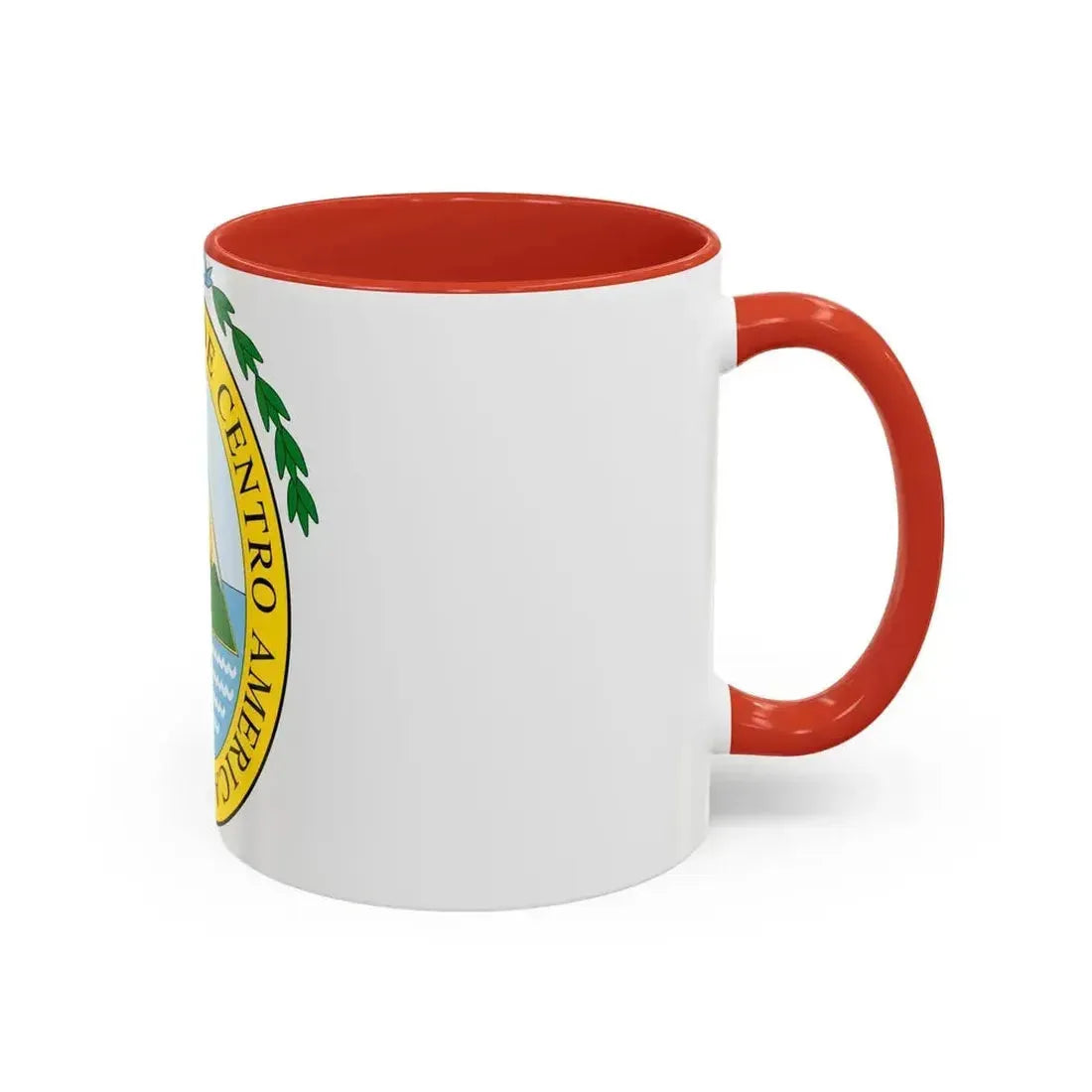 Coat of arms of the Federal Republic of Central America - Accent Coffee Mug - Go Mug Yourself