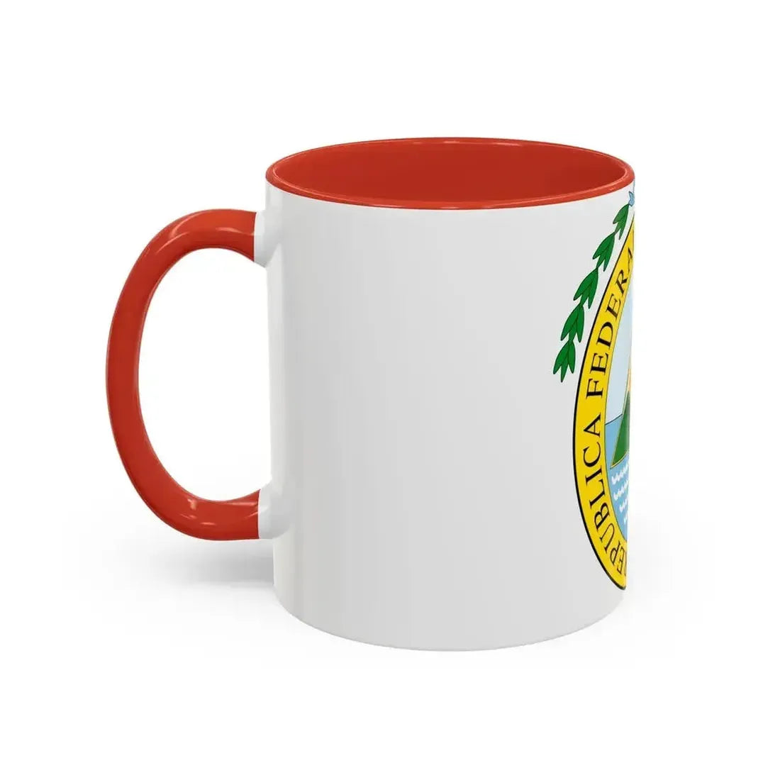 Coat of arms of the Federal Republic of Central America - Accent Coffee Mug - Go Mug Yourself