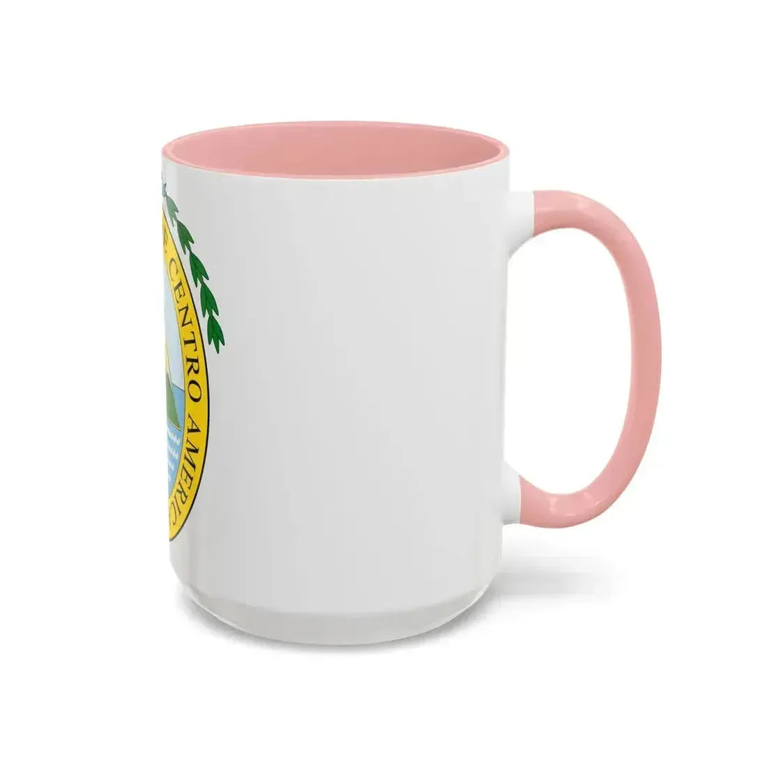 Coat of arms of the Federal Republic of Central America - Accent Coffee Mug - Go Mug Yourself