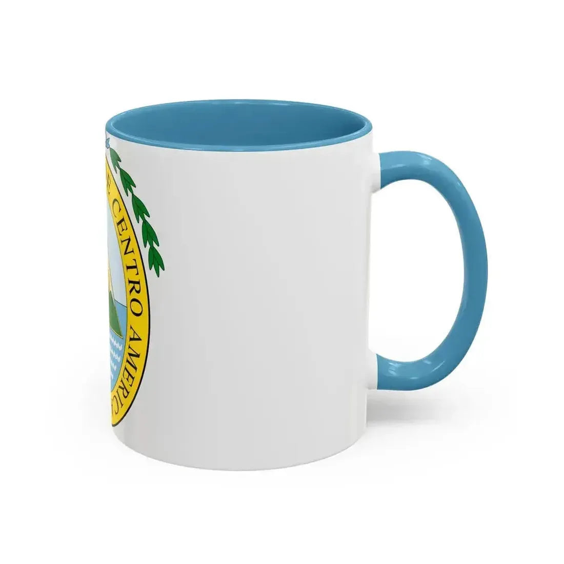 Coat of arms of the Federal Republic of Central America - Accent Coffee Mug - Go Mug Yourself