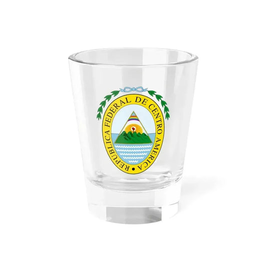 Coat of arms of the Federal Republic of Central America - Shot Glass 1.5oz 1.5oz - Go Mug Yourself