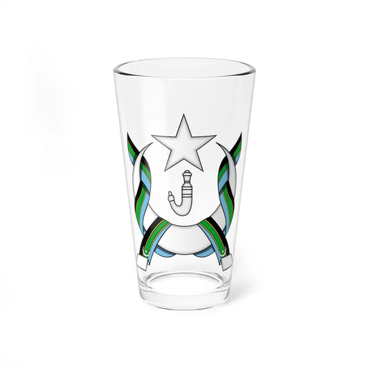 Coat of arms of the Federation of Arab Emirates of the South (Yemen) (Coat of Arms) Pint Glass 16oz 16oz - Go Mug Yourself