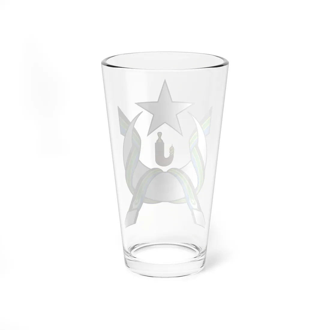 Coat of Arms of the Federation of South Arabia (Yemen) (Coat of Arms) Pint Glass 16oz - Go Mug Yourself