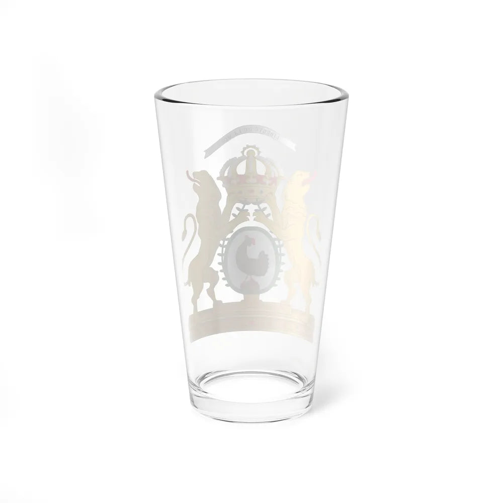 Coat of arms of the First Empire of Haiti - Pint Glass 16oz-Go Mug Yourself