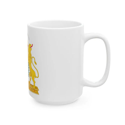 Coat of arms of the First Empire of Haiti - White Coffee Mug-Go Mug Yourself