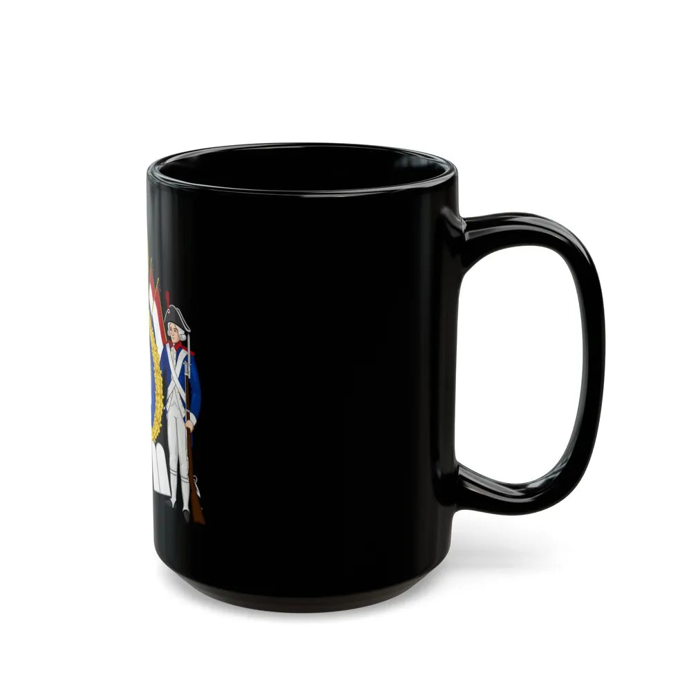 Coat of Arms of the First French Republic - Black Coffee Mug-Go Mug Yourself