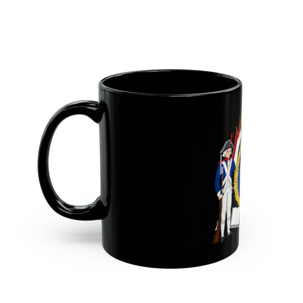 Coat of Arms of the First French Republic - Black Coffee Mug-Go Mug Yourself