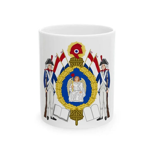 Coat of Arms of the First French Republic - White Coffee Mug 11oz - Go Mug Yourself