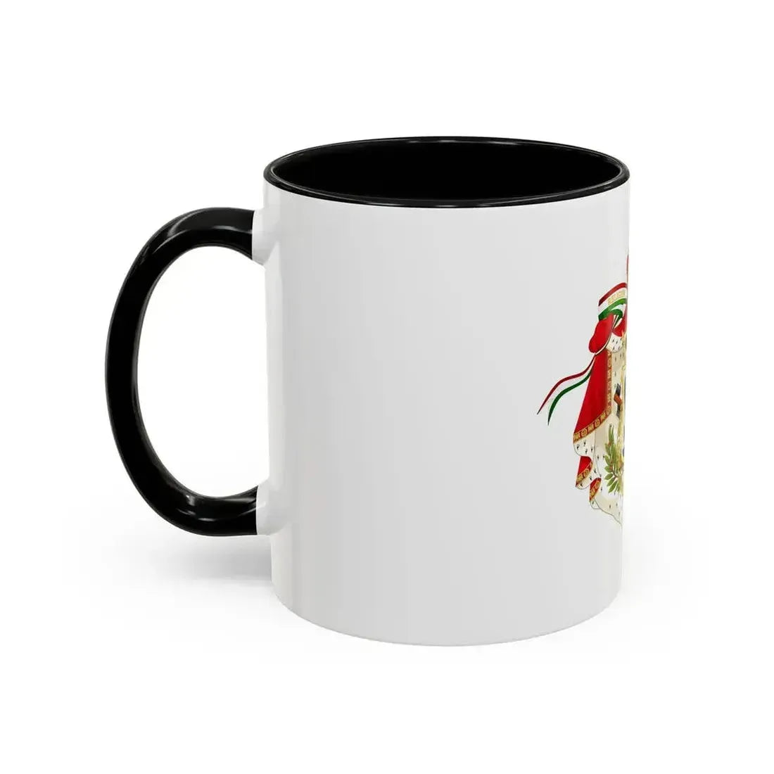 Coat of Arms of the First Mexican Empire - Accent Coffee Mug - Go Mug Yourself