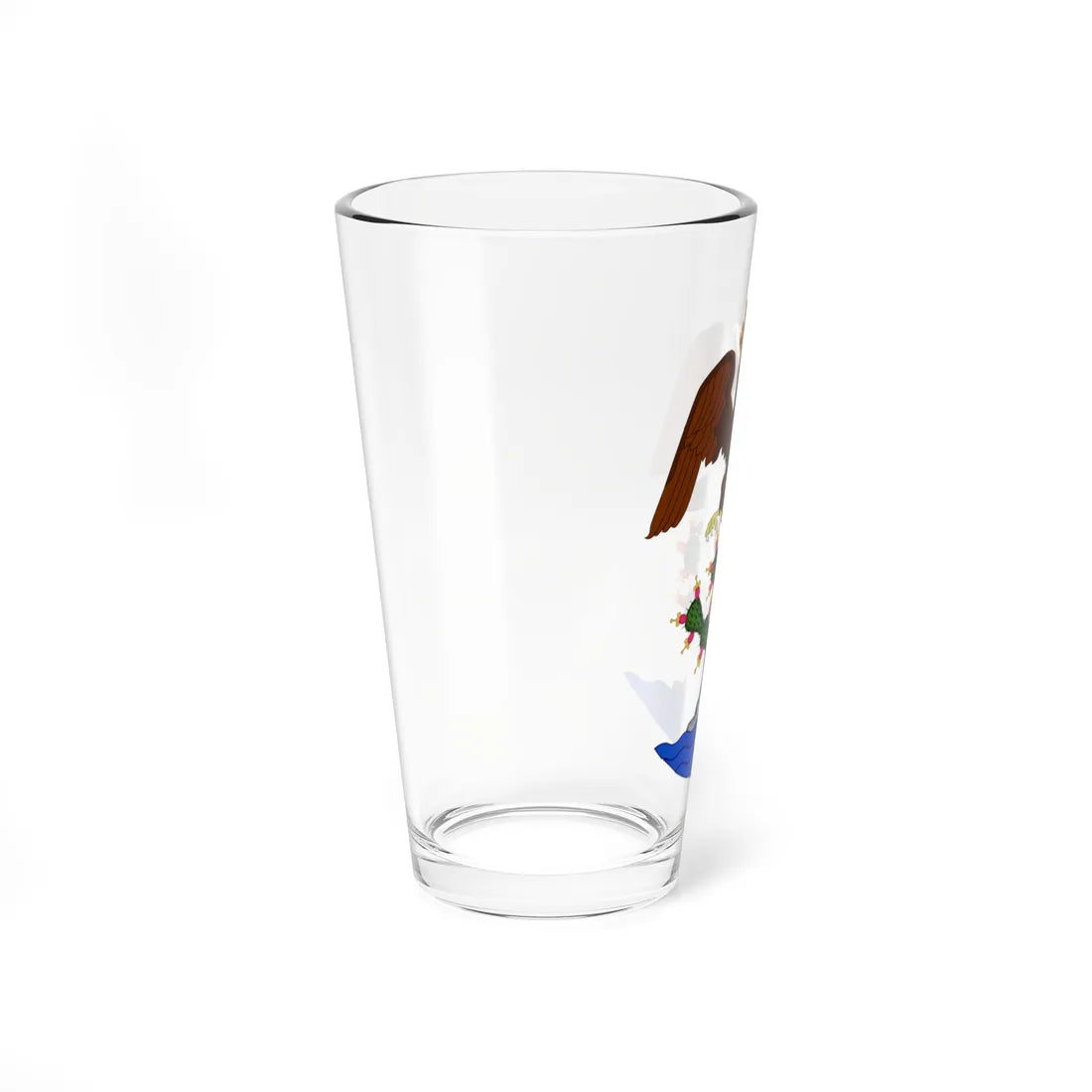 Coat of Arms of the First Mexican Empire (Mexico) (Coat of Arms) Pint Glass 16oz - Go Mug Yourself