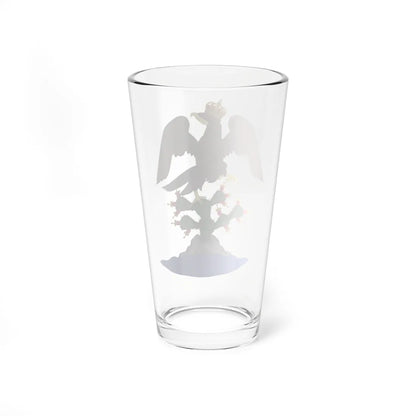 Coat of Arms of the First Mexican Empire (Mexico) (Coat of Arms) Pint Glass 16oz - Go Mug Yourself