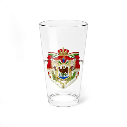Coat of Arms of the First Mexican Empire - Pint Glass 16oz 16oz - Go Mug Yourself
