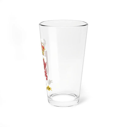 Coat of Arms of the Former 1st Spanish Military Region 1984-2002 (Spain) (Coat of Arms) Pint Glass 16oz - Go Mug Yourself