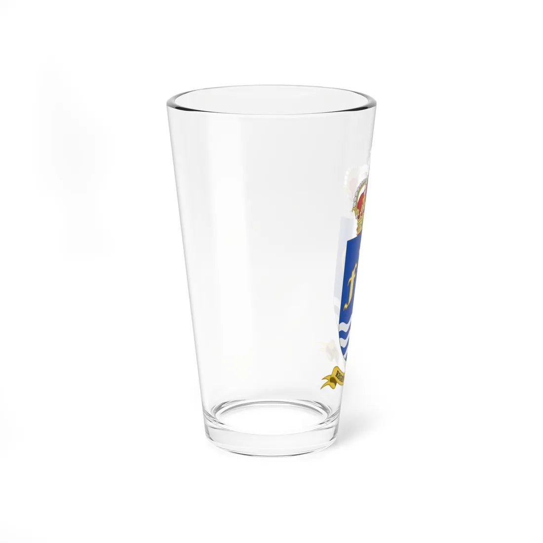 Coat of Arms of the Former 2nd Spanish Military Region 1984-2002 (Spain) (Coat of Arms) Pint Glass 16oz - Go Mug Yourself