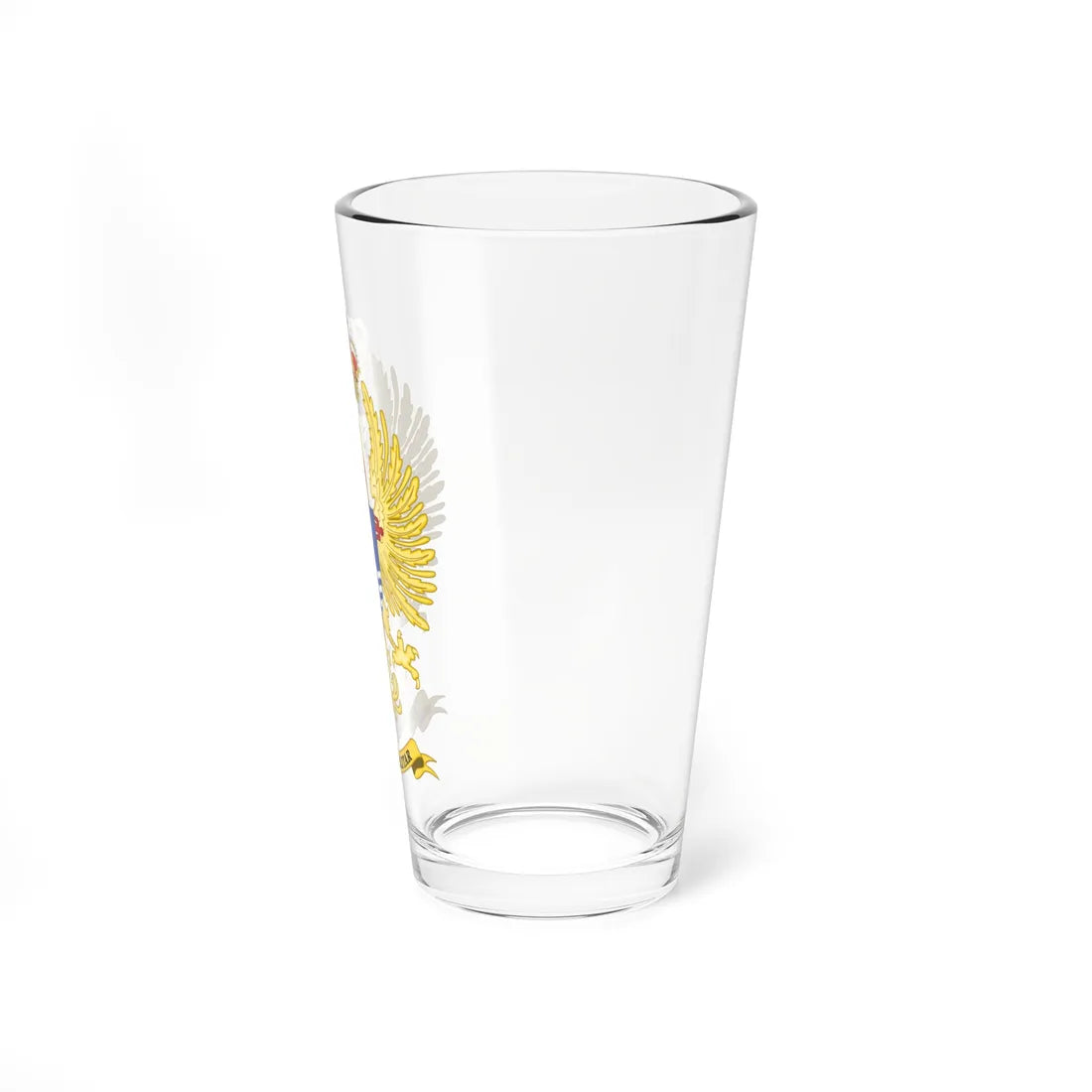 Coat of Arms of the Former 2nd Spanish Military Region Until 1984 (Spain) (Coat of Arms) Pint Glass 16oz - Go Mug Yourself