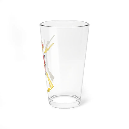 Coat of Arms of the Former 3rd-66 Mountain Hunters Battalion Estella (Spain) (Coat of Arms) Pint Glass 16oz - Go Mug Yourself