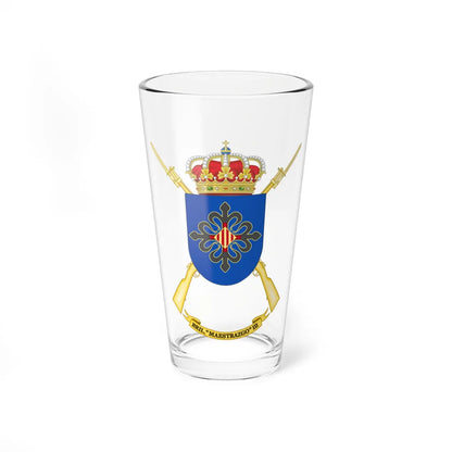 Coat of Arms of the Former 3rd Light Infantry Brigade Maestrazgo (Spain) (Coat of Arms) Pint Glass 16oz 16oz - Go Mug Yourself