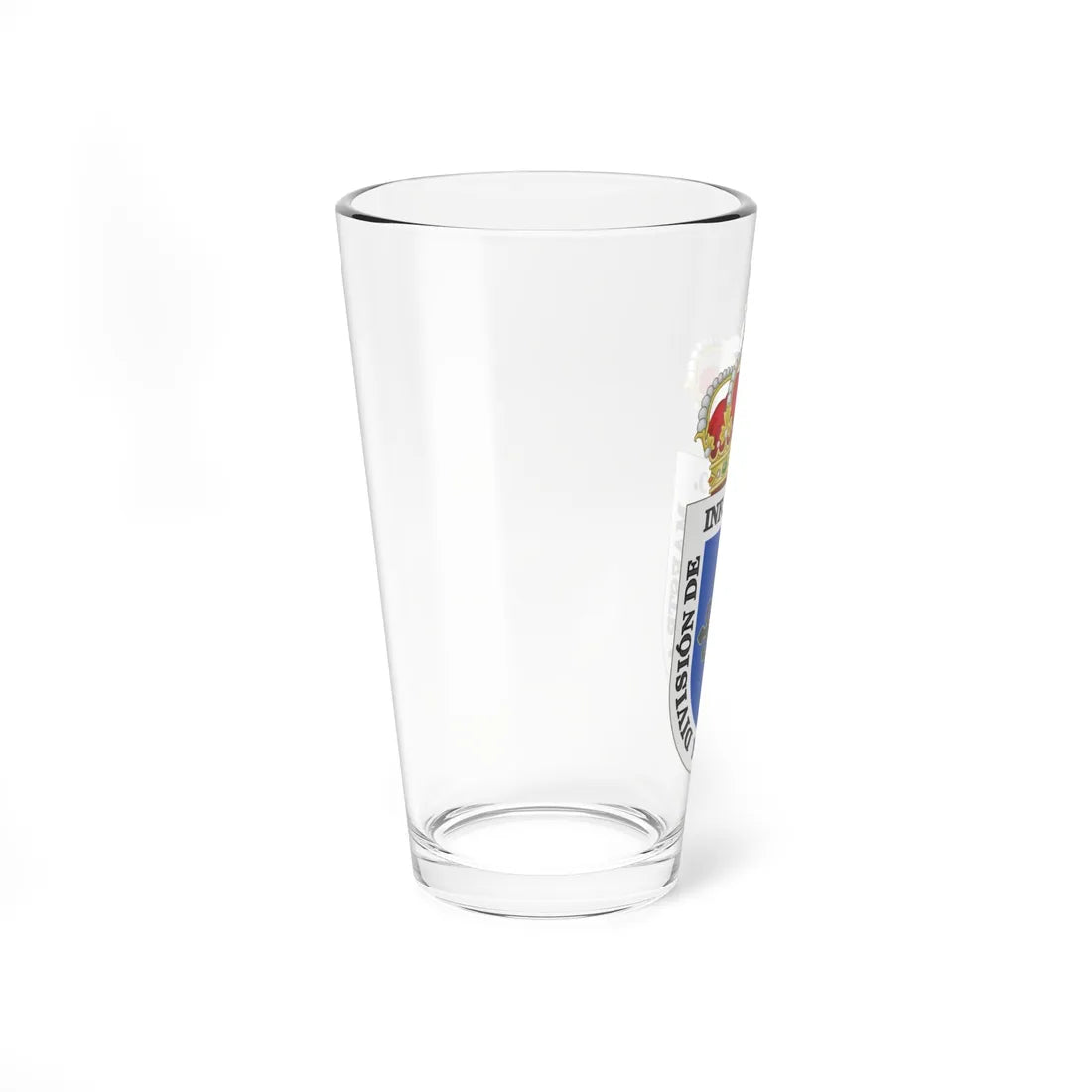 Coat of Arms of the former 3rd Motorized Division Maestrazgo (Spain) (Coat of Arms) Pint Glass 16oz - Go Mug Yourself