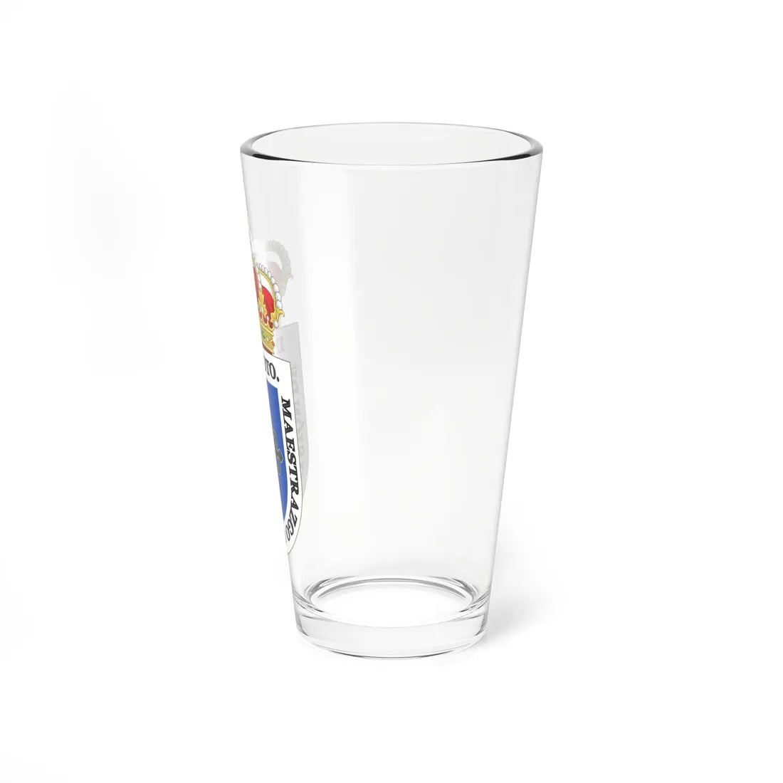 Coat of Arms of the former 3rd Motorized Division Maestrazgo (Spain) (Coat of Arms) Pint Glass 16oz - Go Mug Yourself