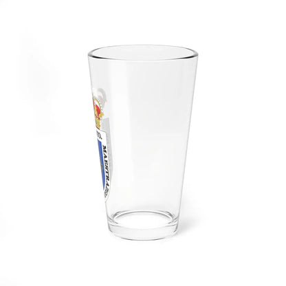 Coat of Arms of the former 3rd Motorized Division Maestrazgo (Spain) (Coat of Arms) Pint Glass 16oz - Go Mug Yourself